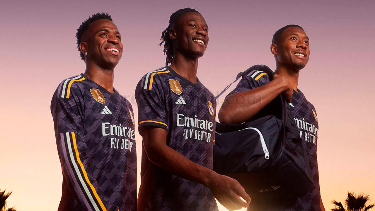 Camisa titular do Real Madrid 2023-2024 é lançada pela Adidas